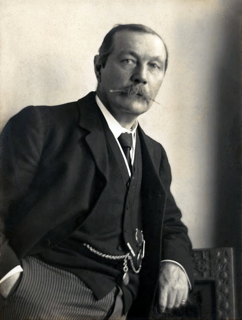 Retrato de Arthur Conan Doyle