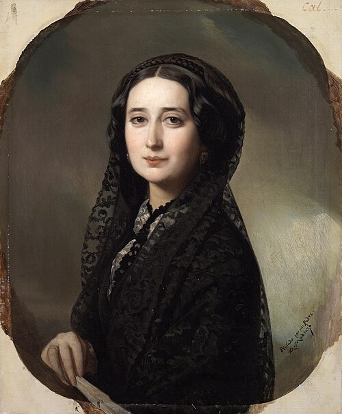 Retrato de Carolina Coronado