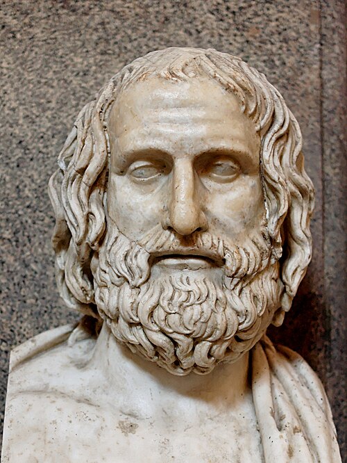 Retrato de Eurípides