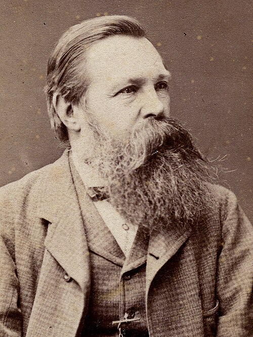 Retrato de Friedrich Engels