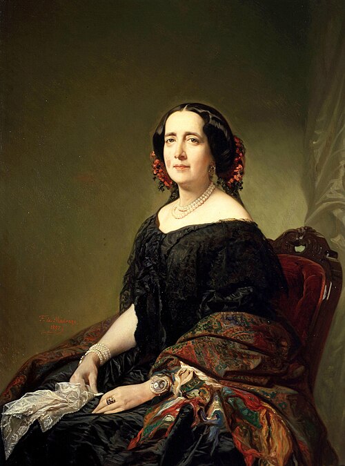 Retrato de Gertrudis Gómez de Avellaneda