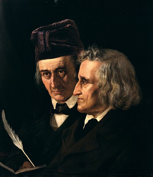Retrato de Hermanos Grimm