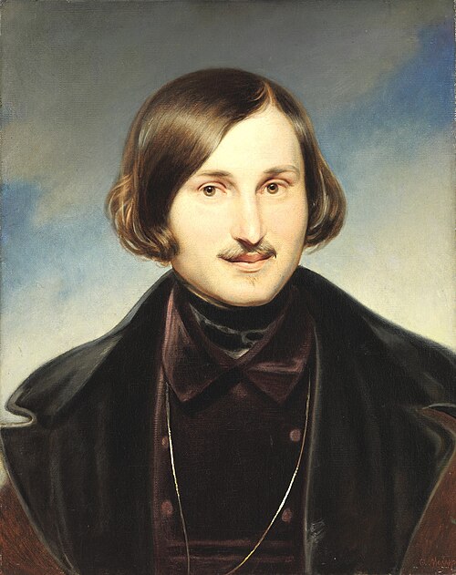 Retrato de Nikolái Gógol