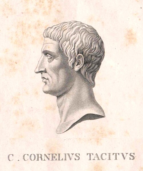 Retrato de Publio Cornelio Tácito
