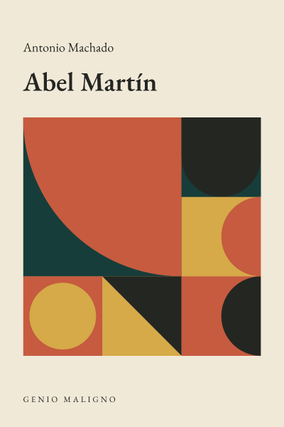 Portada de Abel Martín, de Antonio Machado