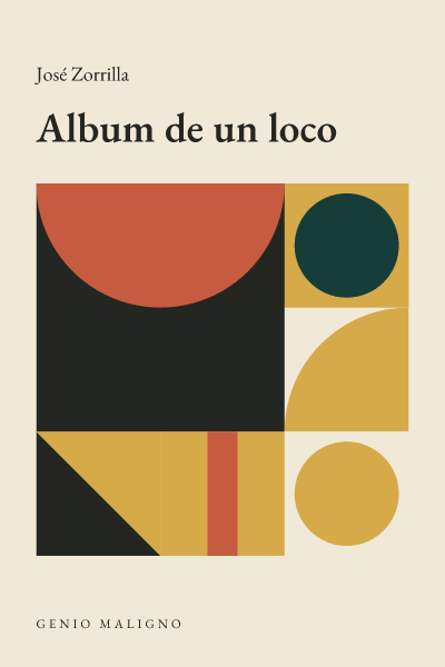 Portada de Album de un loco, de José Zorrilla