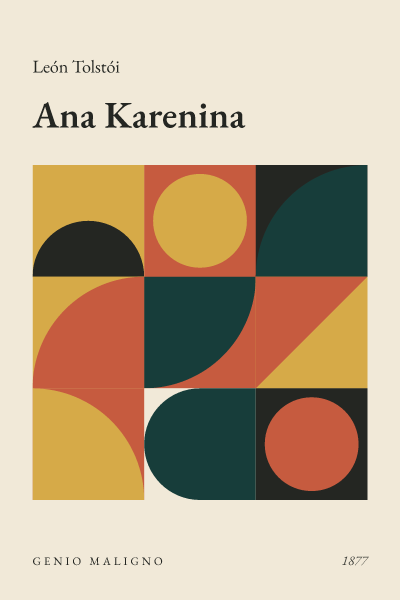 Portada de Ana Karenina, de León Tolstói