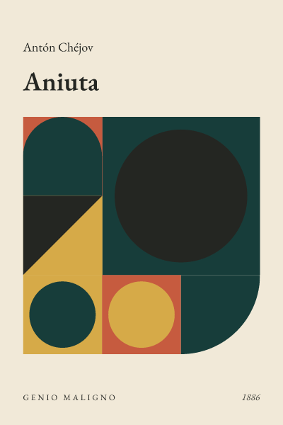 Portada de Aniuta, de Antón Chéjov