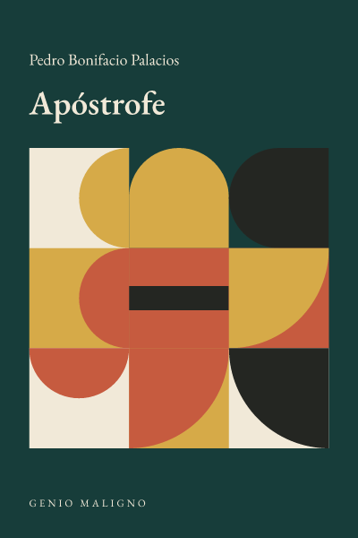 Portada de Apóstrofe, de Pedro Bonifacio Palacios