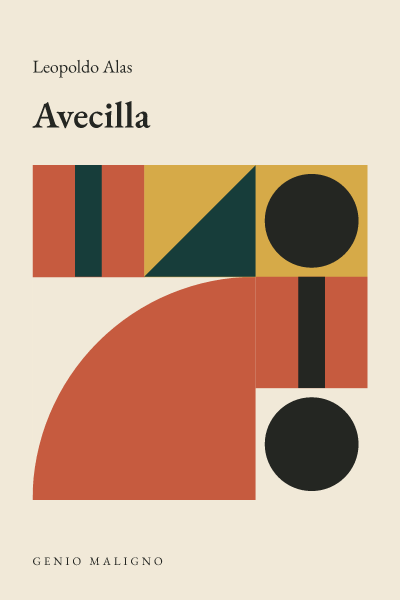 Portada de Avecilla, de Leopoldo Alas