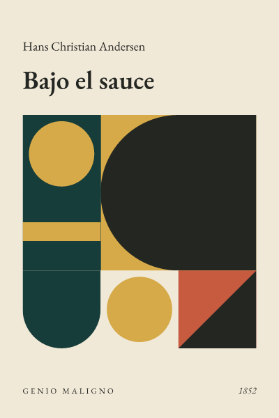 Portada de Bajo el sauce, de Hans Christian Andersen