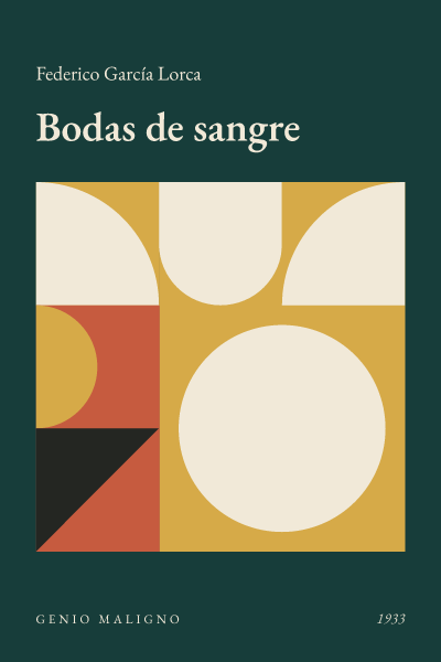 Portada de Bodas de sangre, de Federico García Lorca