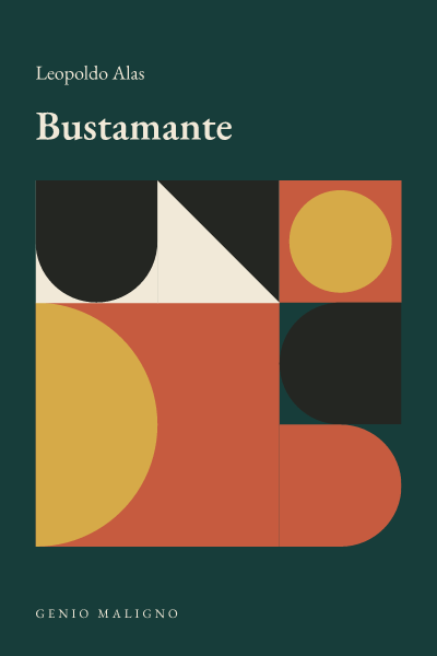 Portada de Bustamante, de Leopoldo Alas
