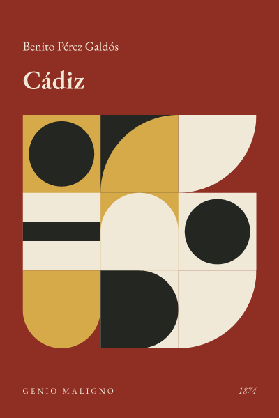 Portada de Cádiz, de Benito Pérez Galdós