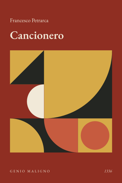 Portada de Cancionero, de Francesco Petrarca