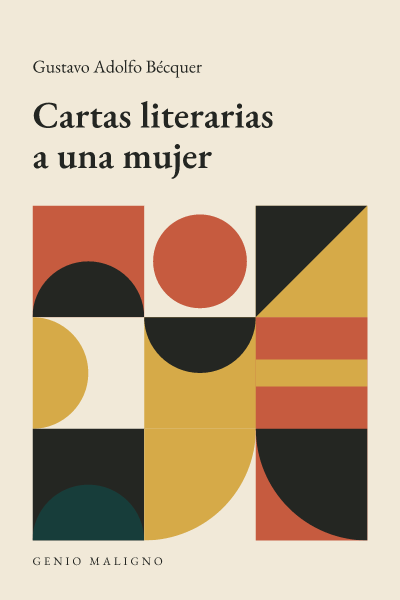 Portada de Cartas literarias a una mujer, de Gustavo Adolfo Bécquer