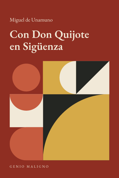 Portada de Con Don Quijote en Sigüenza, de Miguel de Unamuno