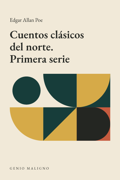 Portada de Cuentos clásicos del norte. Primera serie, de Edgar Allan Poe