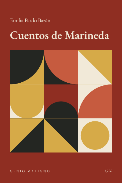 Portada de Cuentos de Marineda, de Emilia Pardo Bazán