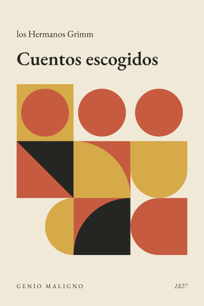 Portada de Cuentos escogidos, de los Hermanos Grimm