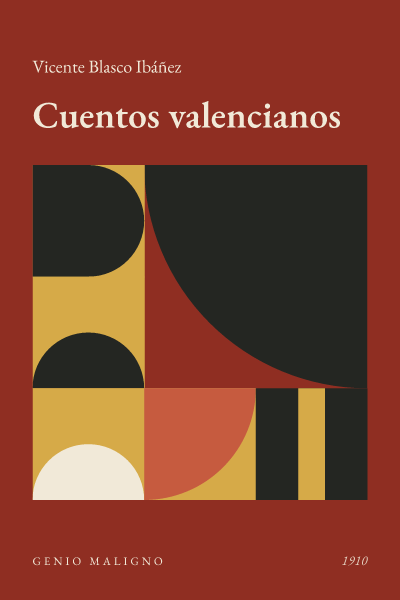 Portada de Cuentos valencianos, de Vicente Blasco Ibáñez