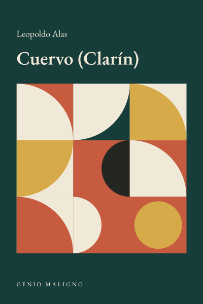 Portada de Cuervo (Clarín), de Leopoldo Alas