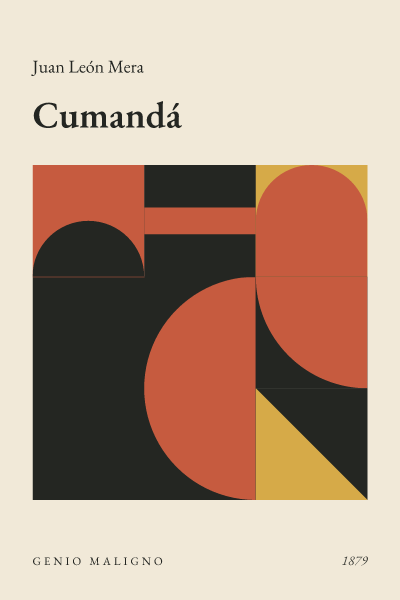 Portada de Cumandá, de Juan León Mera