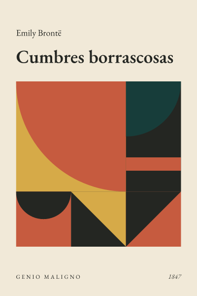 Portada de Cumbres borrascosas, de Emily Brontë