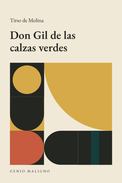 Portada de Don Gil de las calzas verdes, de Tirso de Molina