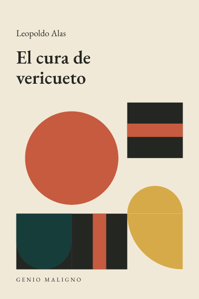Portada de El cura de vericueto, de Leopoldo Alas