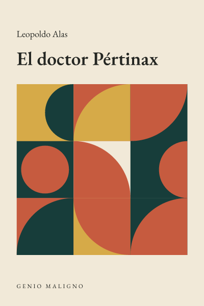 Portada de El doctor Pértinax, de Leopoldo Alas