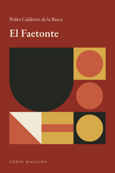 Portada de El Faetonte, de Pedro Calderón de la Barca