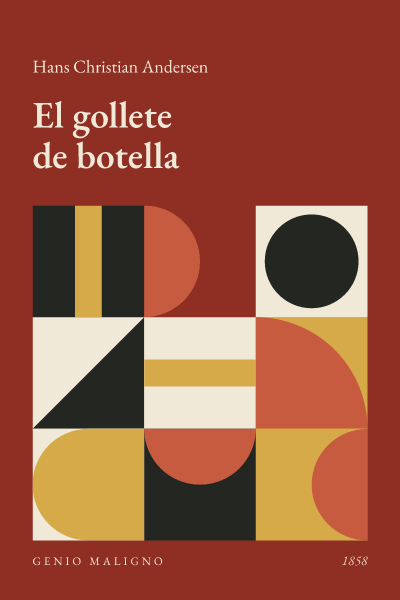 Portada de El gollete de botella, de Hans Christian Andersen