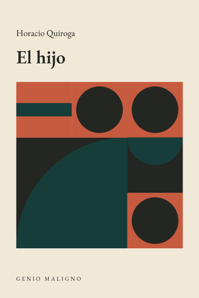 Portada de El hijo, de Horacio Quiroga