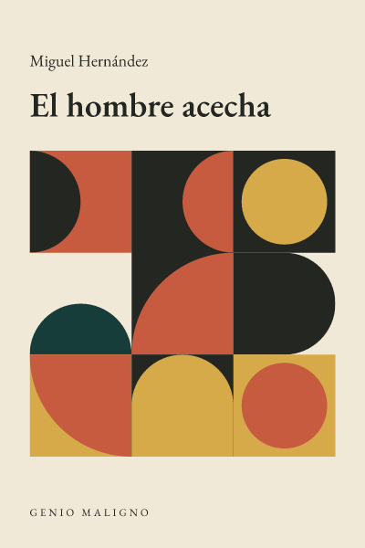 Portada de El hombre acecha, de Miguel Hernández