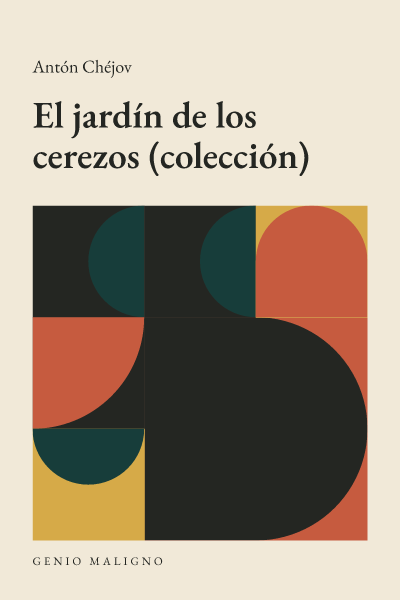 Portada de El jardín de los cerezos (colección), de Antón Chéjov