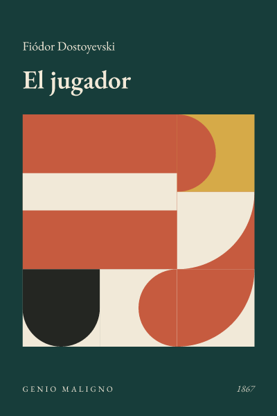 Portada de El jugador, de Fiódor Dostoyevski
