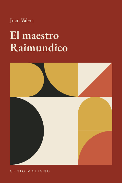 Portada de El maestro Raimundico, de Juan Valera
