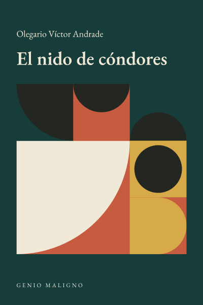 Portada de El nido de cóndores, de Olegario Víctor Andrade