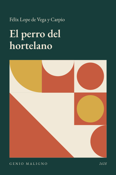 Portada de El perro del hortelano, de Félix Lope de Vega y Carpio