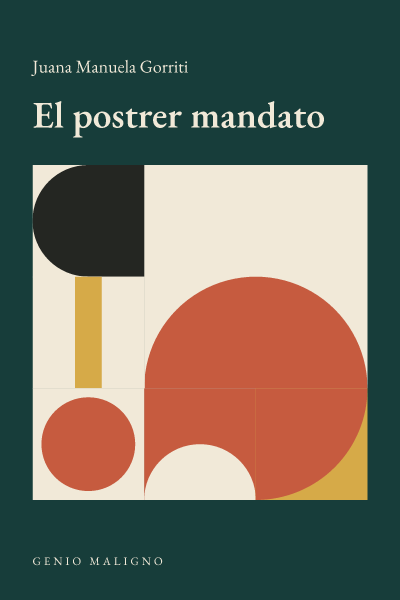 Portada de El postrer mandato, de Juana Manuela Gorriti