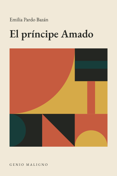 Portada de El príncipe Amado, de Emilia Pardo Bazán