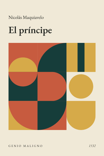 Portada de El príncipe, de Nicolás Maquiavelo