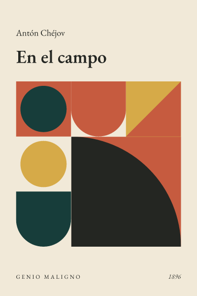 Portada de En el campo, de Antón Chéjov