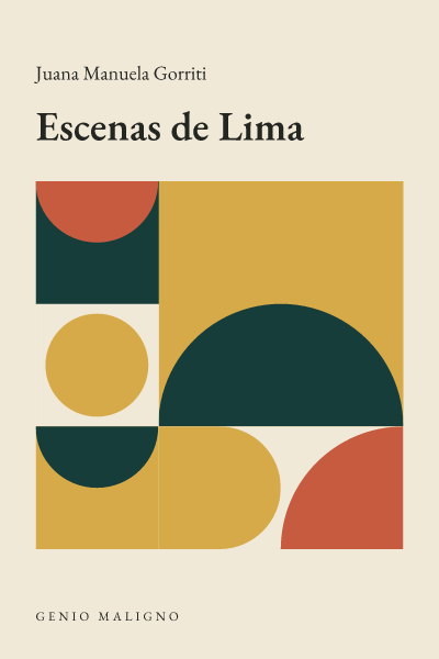 Portada de Escenas de Lima, de Juana Manuela Gorriti