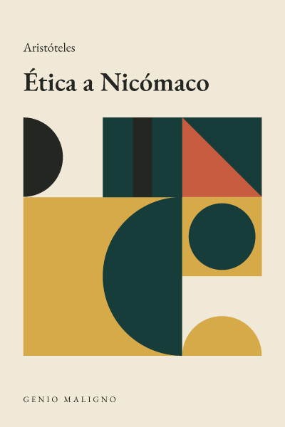Portada de Ética a Nicómaco, de Aristóteles