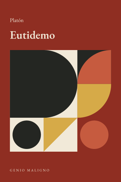 Portada de Eutidemo, de Platón