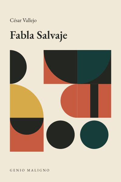 Portada de Fabla Salvaje, de César Vallejo
