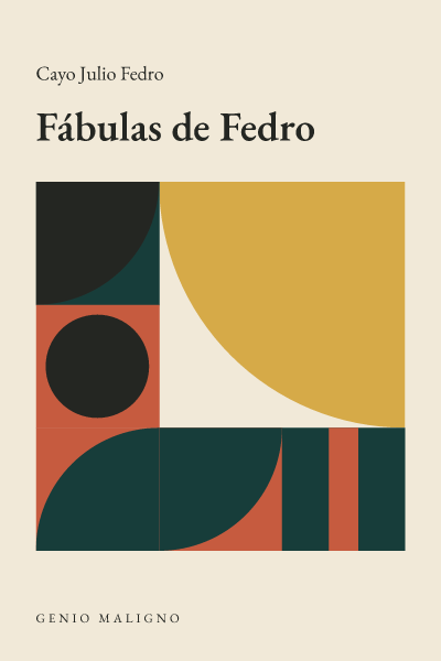 Portada de Fábulas de Fedro, de Cayo Julio Fedro