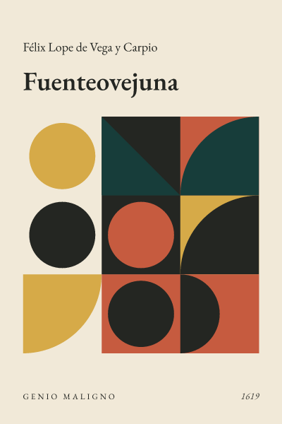 Portada de Fuenteovejuna, de Félix Lope de Vega y Carpio